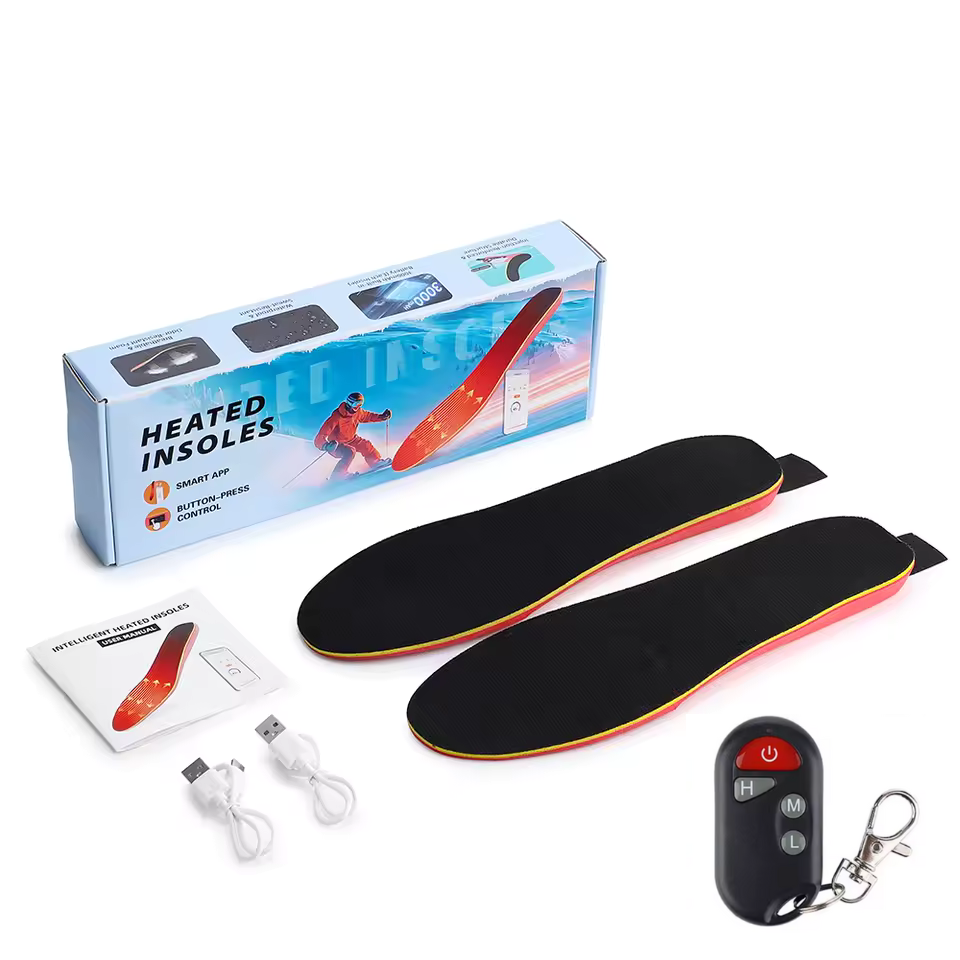 🔥 Warmora™ Rechargeable Heated Insoles *REMOTE CONTROL*